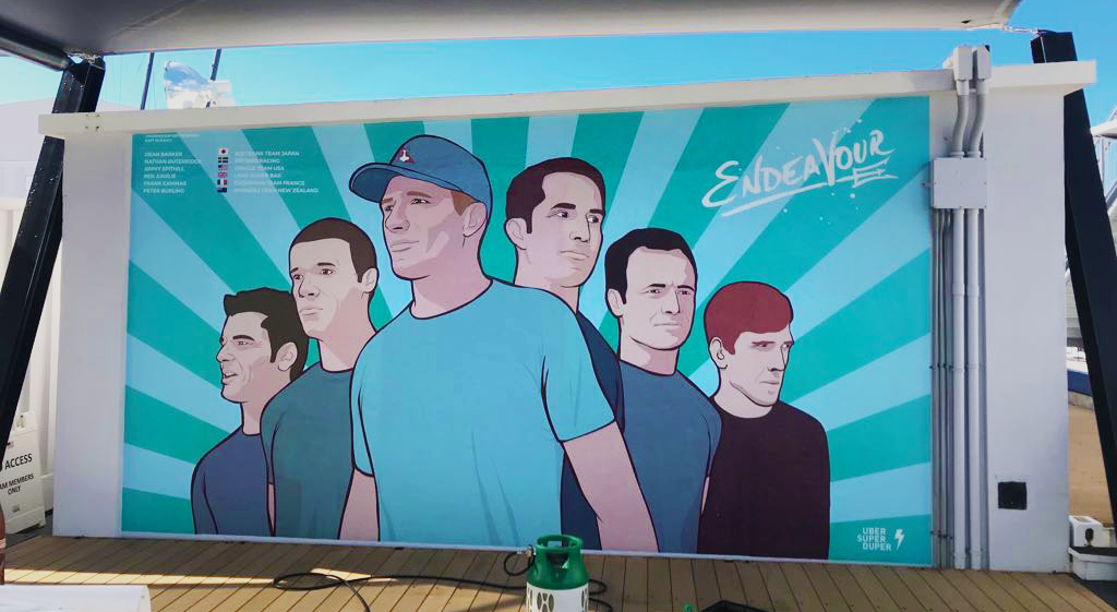 Endeavour Mural